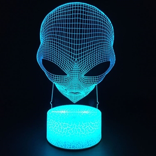 Alien 3D lampe